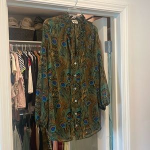 Show Me Your Mumu Peacock Tunic